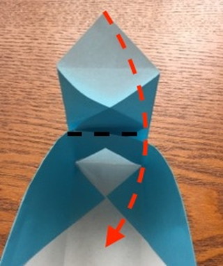 ふたつきの箱の折り方12